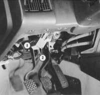  Проверка указателей поворота и аварийной световой сигнализации Audi 80